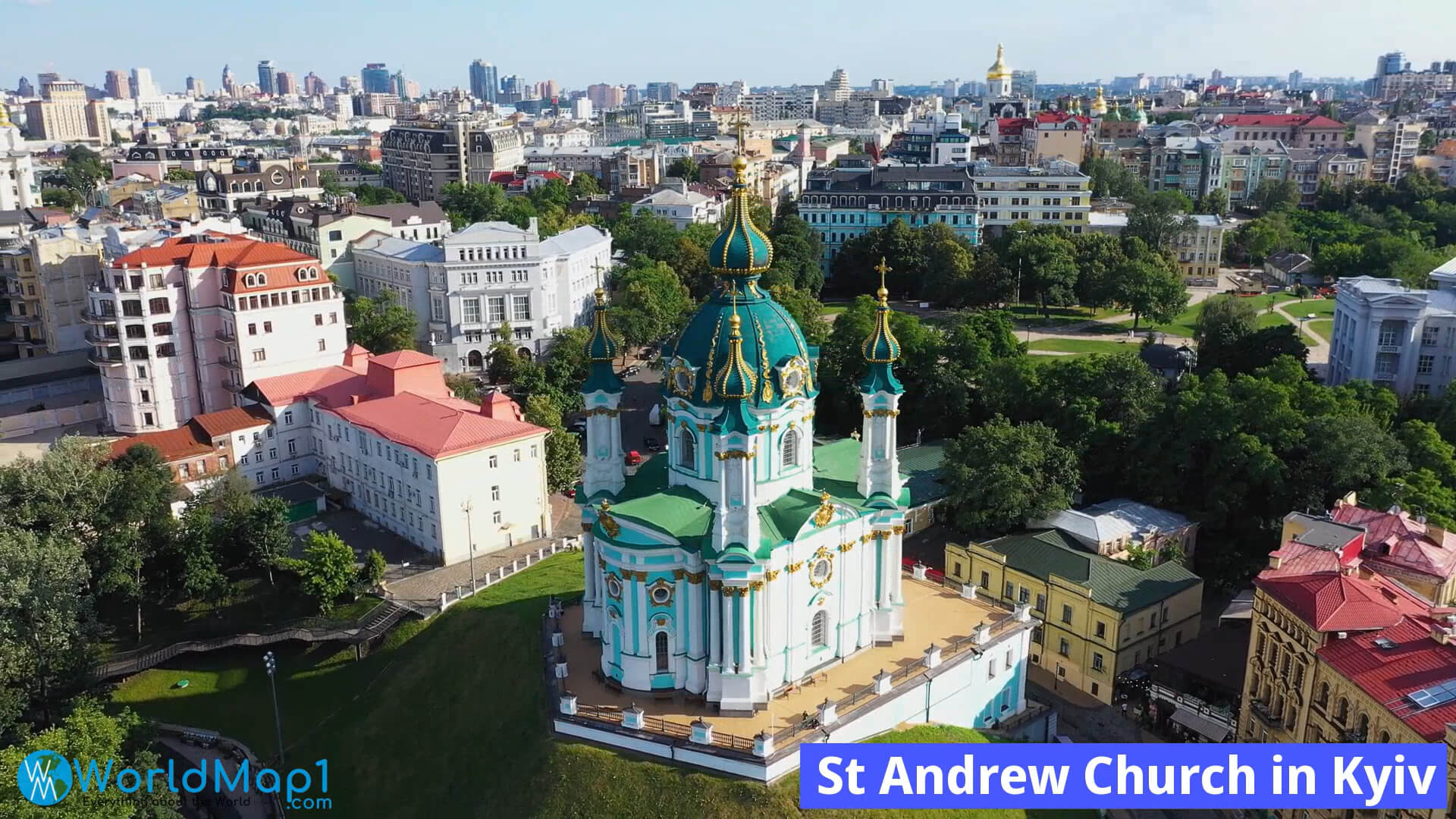 St Andrew Church in Kyiv